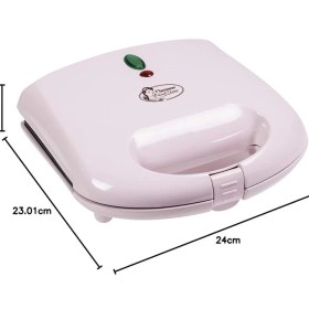 Resim Waffle Makinesi,xl Teppanyaki Tasarım, Yapışmaz Kaplama, Isı Yalıtımlı Bambu Sap 