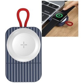 Resim Rock W26 Elma İzle İçin Taşınabilir Manyetik Kablosuz Şarj Blue 