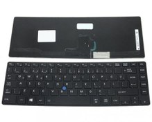 Resim Toshiba Tecra Z40-A, Z40t-A Notebook Klavyesi - Siyah - TR 