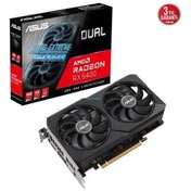 Resim RX6400 4GB DUAL RX6400-4G GDDR6 64bit HDMI DP PCIe 16X v4.0 Asus