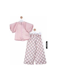 Resim Nasr Grub Xo Kids Kız Çocuk Alt Üst Takım 6-14 Yaş 5005 Pembe 