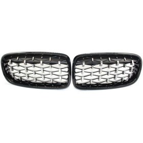 Resim Bmw 3 Serısı 2012-18 F30 Dıamond Bobrek / Pıano Black Çerçeve 