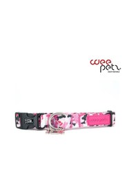 Resim Weepetz Pink Camo Collar Köpek Boyun Tasması L 