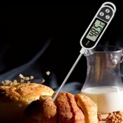 Resim LCD Ekranlı Dijital Gıda Termometresi - Süt, Et ve İçecekler için İdeal, Dayanıklı Plastik Prob, Ev ve Barbekü Kullanımı için Mükemmel, Gıda Güvenliği Termometresi | Dijital Sıcaklık Göstergesi | Dayanıklı Plastik Prob, Gıda Termometresi 