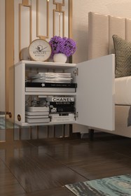 Resim Kenzlife Komodin Susanin Byz 39*39*20 Banyo Ecza Mutfak Dolabı(M)kapaklı Arkalıksız 