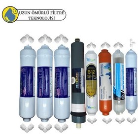 Resim Swun Chyan Kapalı Kasa Su Arıtma Cihazı Sertifikalı 8li B12 Alkali+detox+ Platinium Mebran Mineral 