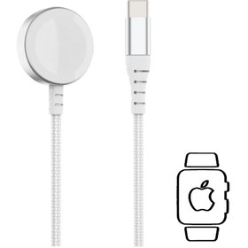 Resim DNR Bilişim Watch Akıllı Saat Şarj Aleti USB-C Watch 1-9, Ultra/Ultra 2 Uyumlu Örgü TYPE C Kablo 1 Metre 