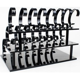 Resim Saat Standı 24'Lü Kademeli Blok Set Siyah 