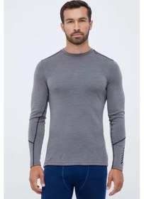 Resim Helly Hansen Lifa Merino Midweight Crew Erkek İçlik Gri Hha.49364hh876 001 