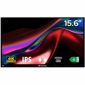 Resim Verbatim PMT-15-4K 15.6" 60Hz 6Ms HDMI+USB-C HDR UHD FreeSync IPS Taşınabilir Dokunmatik Monitör 