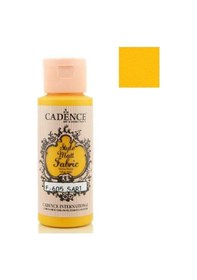 Resim Cadence Style Matt Fabric Kumaş Boyası F-605 Sarı 