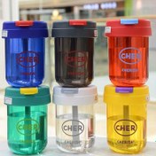 Resim Mini Tumbler 2025 Yaz Yeni Plastik Spor Pipetli Bardak, Erkek ve Kadınlar İçin Taşınabilir Sızdırmaz Outdoor Su Şişesi, Tüm Mevsimler İçin Uygun, 300ml Kapasiteli 