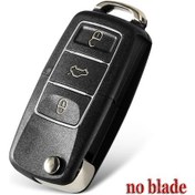 Resim Volkswagen Vw Jetta Golf Passat B5 B6 Beetle Polo Bora Caddy Mk5 Skoda 3 Düğmeli Uzaktan Kumandalı Araba Anahtarı 0518 