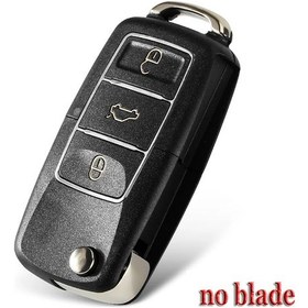 Resim Volkswagen Vw Jetta Golf Passat B5 B6 Beetle Polo Bora Caddy Mk5 Skoda 3 Düğmeli Uzaktan Kumandalı Araba Anahtarı 0518 