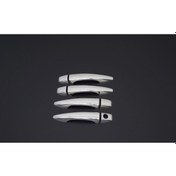 Resim Citroen C-Elysee Krom Kapı Kolu 4 Parça 