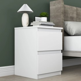 Resim Rani BD109 Komodin Yatak Odası 2 Çekmeceli Komodin Beyaz 