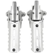 Resim Vkemall "r1250gs R1200gs İçin Katlanır Paslanmaz Çelik Motor Ayak Dinlenme Pedalları - 22/25mm Uyumlu" 