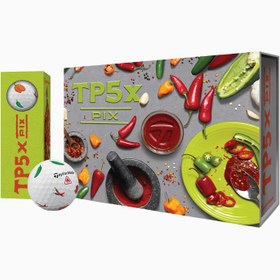 Resim TP5x pix Peppers Golf Topu Yüksek Hız Premium Seri - Beyaz 
