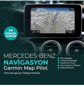 Resim OEM Mercedes-benz Garmin Map Pilot Sd Card Türkiye Ve Avrupa Haritası 2018 (a2139063605) 