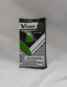 Resim Visser Kumaş Boyası 12 Gr - Siyah 
