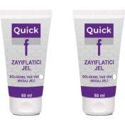 Resim Buğz Quick F Gel Bölgesel Yağ Yakımını Destekleyen Inceltilmiş Selülitinizin Yeni Sırrı Hızlı Jel x 2 Ad 
