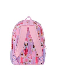 Resim Anaokul Çantası + Çift Gözlü Kalemlik - Barbie Aluminyum Pipetli Matara Suluk 500ml 4 Pembe 