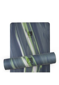 Resim Rebuwo Kaydırmaz Doğal Kauçuk Yoga Matı Pilates Mat Koyu Gri Desenli 