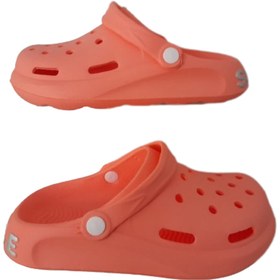 Resim kssoft Crocs Model Kapalı Somon Ortopedik Unisex Sabo Terlik 