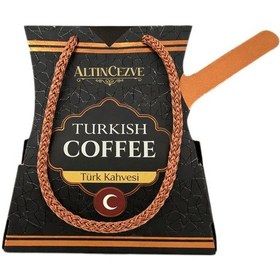 Resim Altıncezve Türk Kahvesi 80 Gr - Hediyelik Cezve Maketi Kutuda Türk Kahvesi 