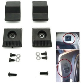 Resim Mercedes W124 A124 C124 Arka Bagaj Takozu 4lü Seti A1247580044, A 