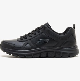 Resim Skechers Track Memory Foam Mens Sneaker Black Hafızalı taban Erkek Günlük Spor Ayakkabı Siyah 