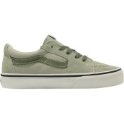 Resim Vans VN0009QRD3Z1-SK8-LOW Yeşil Deri Erkek Lifestyle Ayakkabı 