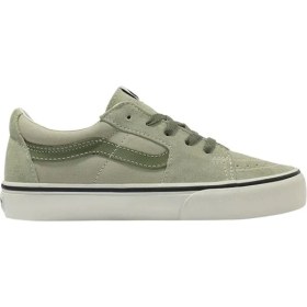 Resim Vans VN0009QRD3Z1-SK8-LOW Yeşil Deri Erkek Lifestyle Ayakkabı 