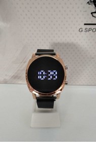Resim G-Sport POLO Siyah Renk Dijital Tuşlu Hasır Kayış Saat 