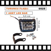 Resim Off Road Led Bar Delici 6 Ledli Beyaz + Turuncu Flaş - 1 Adet (512670559) 