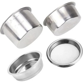 Resim Luminnaly Delonghi Espresso Makinesi Parçası Için 4 Adet 51 mm Kahve Filtresi Yedek Filtre Sepeti (Yurt Dışından) 