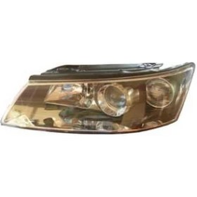 Resim Famella 2006 - 2008 Hyundai Sonata Far Lambası Sol Elektrikli - Motorsuz - Mercekli (H7 - H1) (Famella) (Oem NO:921013K020) 