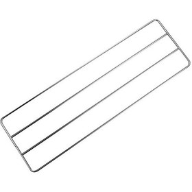 Resim Dikdörtgen Izgara Barbekü Soğutma Rafı Demir Yapışmaz Izgara Ağı Açık Hava Kamp Piknik Kullanımı 