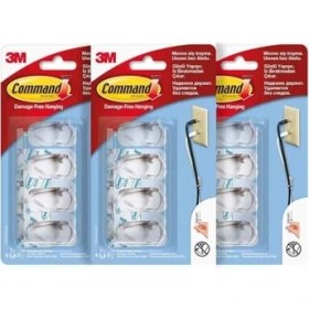 Resim Kablo Düzenleyici, Klipsli Orta, 3x 