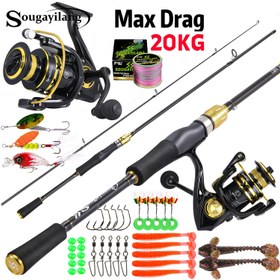 Resim Sougayilang Balıkçılık Çubuğu ve Makara Kombosu 30T Karbon Fiber Uzun Atış Çubuğu ile Altın Döner Tekerlek Uzun Atış Çubuğu Seti Tatil Hediyesi için Uygun Tatlı Su Balığı Karpa Ağız Karpa Başlangıç Balıkçılık Ekipman Seti ile Balıkçılık Hattı ve Yem Aksesuarları Rastgele, Sougayilang Döner Çubuk ve Makara, Döner Çubuk ve Makara Kombosu, Döner Çubuk Kombosu, Döner Makara, Balıkçılık Çubuğu (atış/döner/nehir/makara), Balıkçılık Makarası, Balıkçılık Ekipmanı, Çubuk ve Makara 