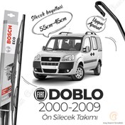 Resim Bosch ECO Fiat Doblo 2000 - 2010 Ön Silecek Takımı 