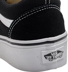 Resim Vans Ua Old Skool Platform Kadın Günlük Ayakkabı VN0A3B3UHRK1 Siyah 