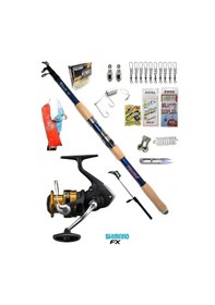 Resim Fx 4000 Piranha Ultimate 210cm 50-100gr Kıyı Spin Olta Takımı Seti 