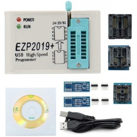 Resim Motorobit Ezp2019+ Eeprom Bios Usb Spı Programlayıcı +3 Çevirici Adaptör Ve Test Klipsi 