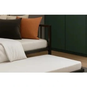 Resim Vivense Titan Yavrulu Daybed Karyola, Siyah, 80X190 90X190 