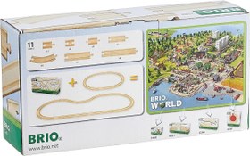 Resim Brio Başlangıç Düzeyi Birleştirilebilir Ray Paketi 33401 