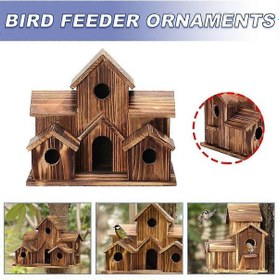 Resim Kuş Evi, Dış Mekan Kuş Evi, 6 Delikli Sinek Kuşu Evi 