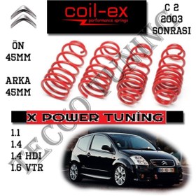 Resim COİL-EX Citroen C2 4.5cm Spor Helezon Yay 