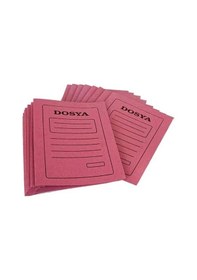 Resim Sert Kırtasiye Tam Kapak Dosya 50'li Paket 
