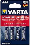 Resim Varta Longlife Max Power Aaa 4'Lü Ince Kalem Pil 